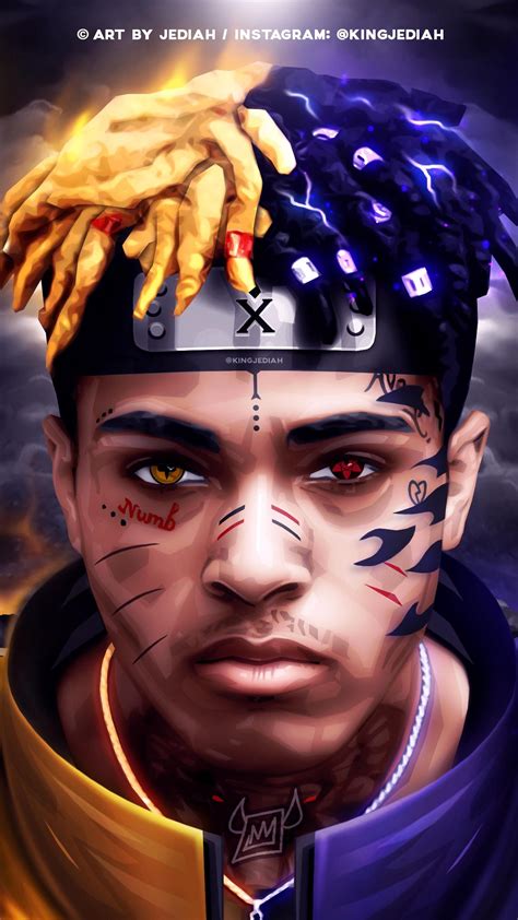 XXXTentacion Naruto Phone Wallpapers - Wallpaper Cave