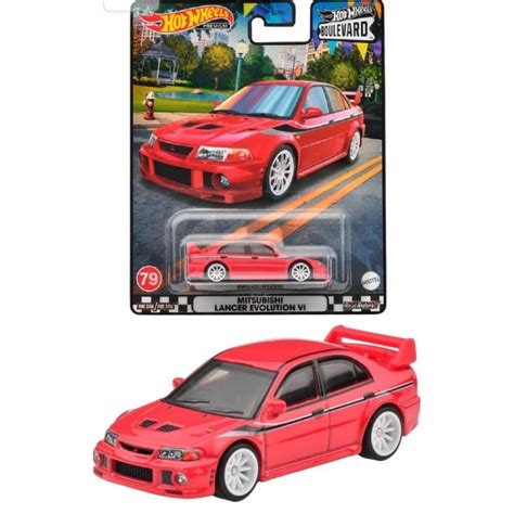 Hot Wheels Mitsubishi Lancer Evolution VI Shopee Malaysia
