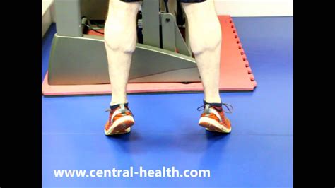 Double Leg Calf Raise Central Health Physiotherapy