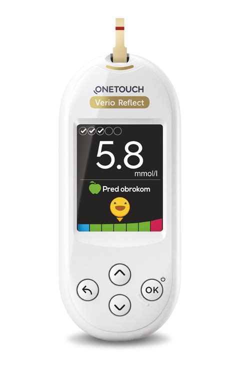 OneTouch® Verio Reflect® - OneTouch Reveal® aplikacija in merilnik ...