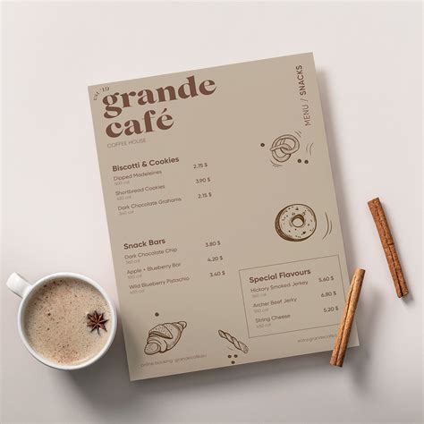 Coffee House Menu Design | Behance