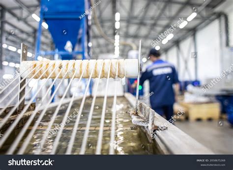 Technical Process Production Polypropylene Yarns Further Stock Photo 2058675269 | Shutterstock