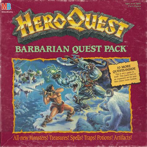 Expansão HeroQuest: Barbarian Quest Pack | Compara Jogos