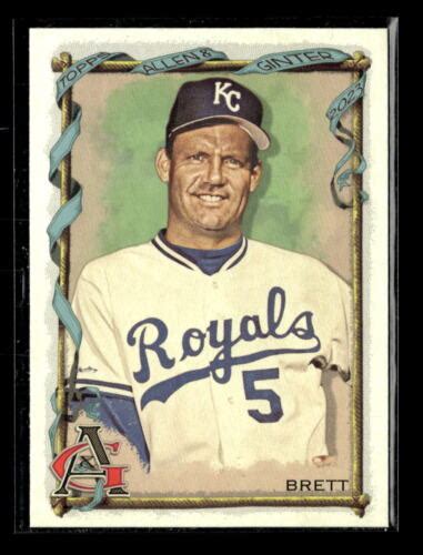 2023 Allen And Ginter George Brett Kansas City Royals 79 4 Card Lot EBay