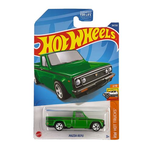 Masinuta Metalica Hot Wheels Mazda Repu Verde 1 64 EMAG Ro