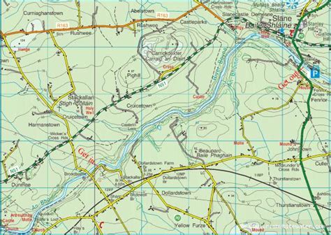 Boyne River Meath Map Irish Whitewater Irelands River Guide For