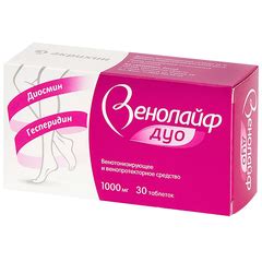 Венолайф Дуо (таблетки, 30 шт, 1000 мг) - цена, купить онлайн в Москве ...