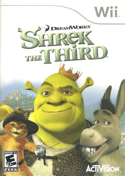 Shrek The Third Cover Or Packaging Material Mobygames