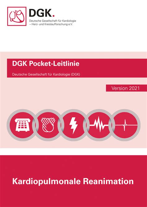 Pocket Leitlinie Kardiopulmonale Reanimation Version