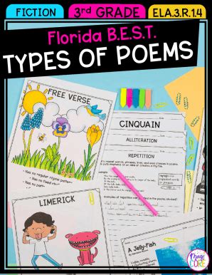 Fillable Online Types Of Poems Rd Grade Florida B E S T Ela R