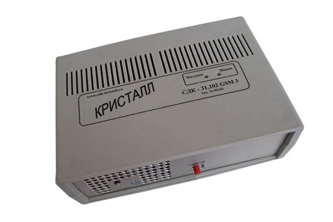 Сигнализационные приборы кристалл м