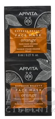 APIVITA EXPRESS BEAUTY FACE MASK Orange ADC Sk