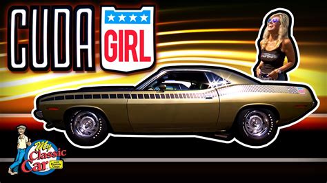 Cuda Girl 1970 Plymouth Barracuda Aar Mopar Madness Lime Green Metallic Youtube