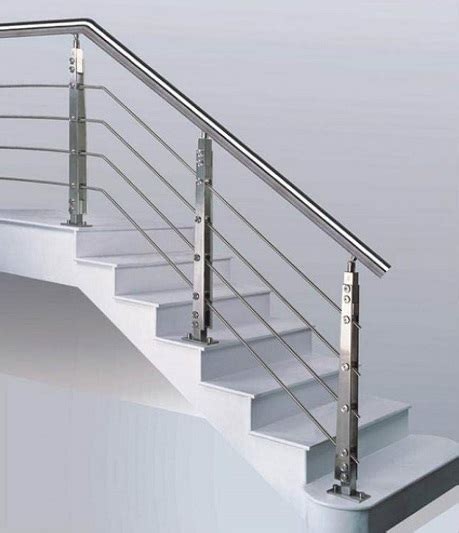 20 Modern Steel Railing Designs For Stairs In India 2024