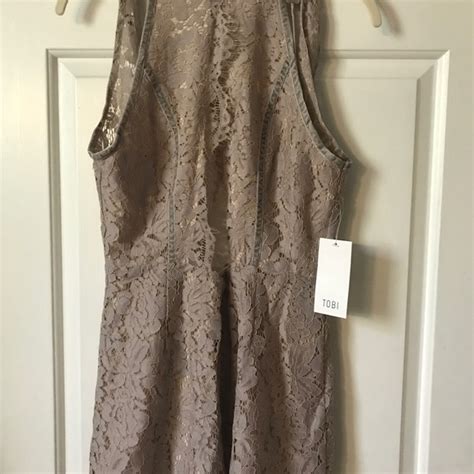 Tobi Dresses Tobi Nude Lace Formal Romper Poshmark