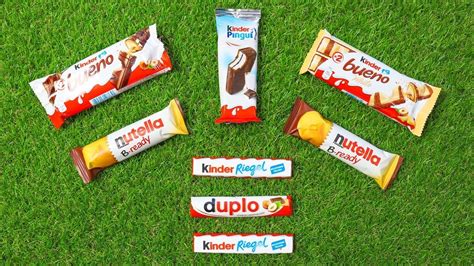 The Most Satisfying Taste Kinder Pingui Duplo Hazelnut Choco Bar