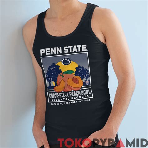 Penn State Nittany Lions 2023 Peach Bowl Competitor Shirt Tokopyramid