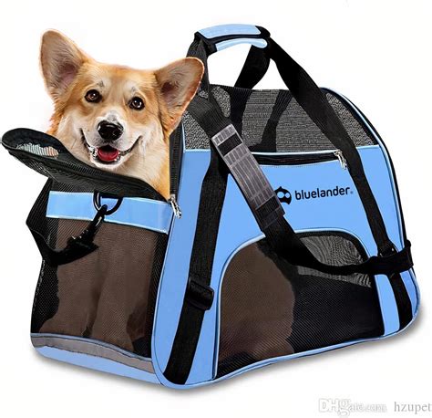 Bluelander Transportadora para Perro y Gato Razas Pequeñas Plegable