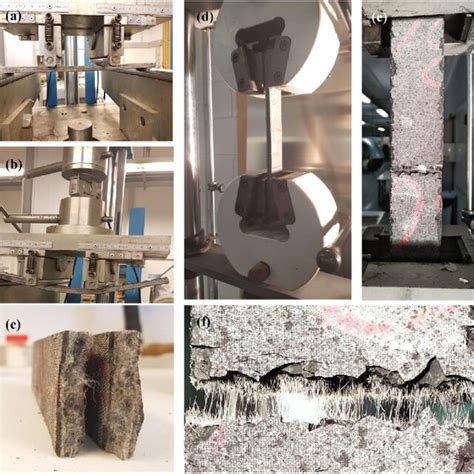 Mechanical Tests On The Composites A Flexural Test Set Up B