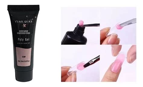 Polygel Uñas 15 Ml Poligel Colores Nude Glitter 1 Pz Escoge en venta en Iztacalco Distrito
