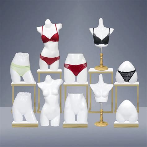 Alibaba Half Body Sexy Lingerie Mannequin Female Bikini Display Stand Underwear Retail