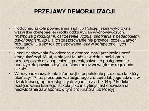 Ppt Wybrane Formy Wsp Pracy Policji Z Plac Wkami O Wiatowymi