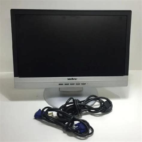 Monitor Intelbras 716sw 1 17 Polegadas Lcd Wide Usado Em Sapucaia Do