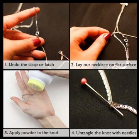 How to untangle knots in jewellery – Caratly