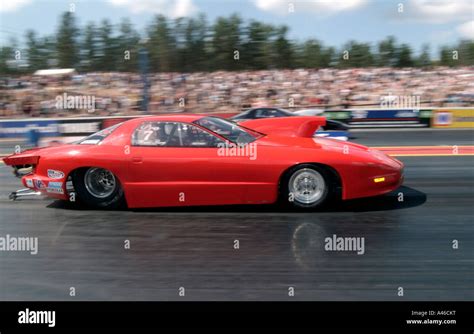 Pro Stock Pontiac Firebird Muscle Car Racing At Lalastro