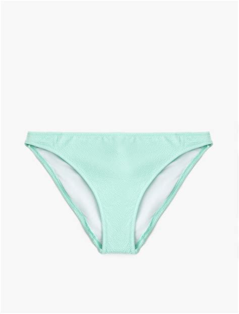 Ye Il Kad N Dokulu Klasik Bikini Alt Sak Mm Koton