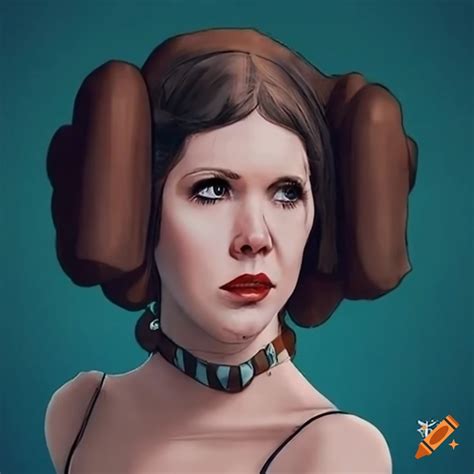 Cosplayer Dressed As Princess Leia In Bikini Costume