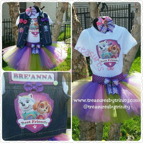 Paw Patrol Tutu Paw Patrol Birthday Outfit Paw Patrol Party