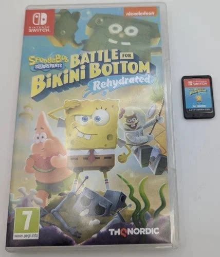 SPONGEBOB BATTLE FOR Bikini Bottom Nintendo Switch Game Free UK Post