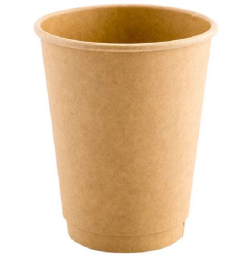 Eco Friendly Heat Resistant Plain Disposable Paper Coffee Cup