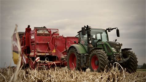 Kartoffeln Roden Fendt Vario Grimme Evo Youtube