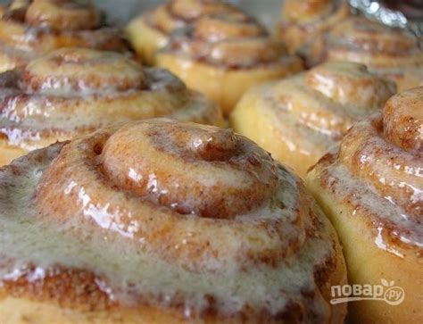 Булочка с корицей - пошаговый рецепт с фото на Повар.ру