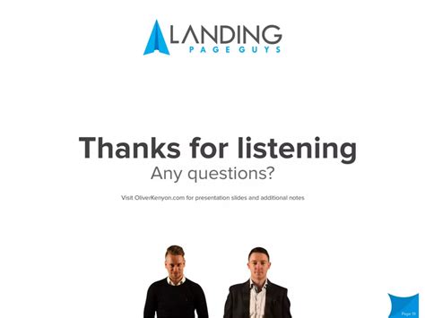 The Landing Page Blueprint: How to build high converting landing pages