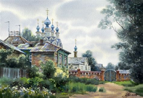 Городок в живописи Ольги ИВЛЕВОЙ - Форум по искусству и инвестициям в ...