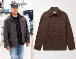 NCIS: Season 19 Episode 4 Gibb's Brown Wool Herringbone Jacket | Shop ...