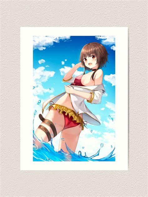 L Mina Art Stica Megumin Butt Thicc Ass Muslos Konosuba Sexy Lascivo