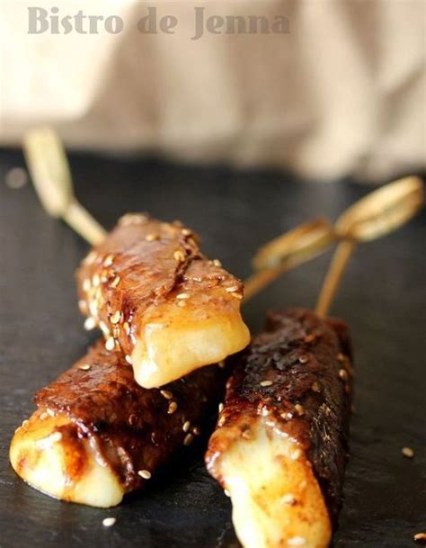 Yakitori bœuf fromage Des brochettes yakitori maison pour faire comme