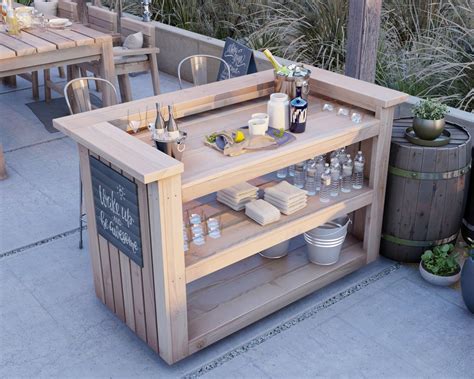 Easy Diy Outdoor Bar Plans Etsy Diy Outdoor Bar Plans Diy Bar Plans