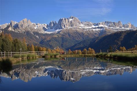 Rosengarten Dolomits Dolomiten südtirol Schöne orte Italien reisen