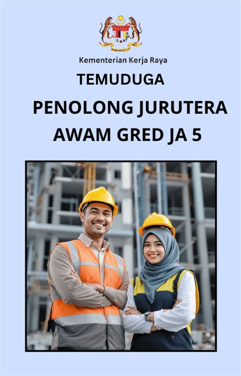 Contoh Soalan Temuduga Penolong Jurutera Awam Gred JA 5 Tips Kerjaya