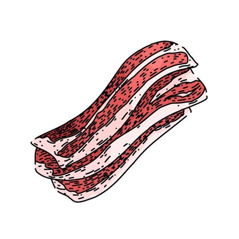 Premium Vector Raw Meat Hand Drawn Butcher Sirloin Cooking Fresh Cut