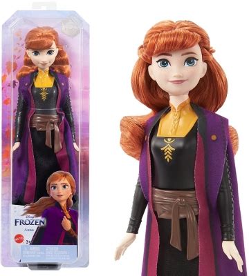 Boneca Princesas Disney Frozen Anna Hlw Mattel