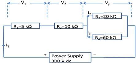 Solved Figure shows a series parallel resistive circuit | Chegg.com 