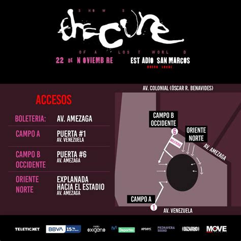 The Cure En Lima Perú Conoce Todas Las Recomendaciones Horarios Y