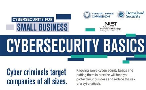 Cybersecurity Basics Tips For Smalls Business Ciso Ciso Cyber