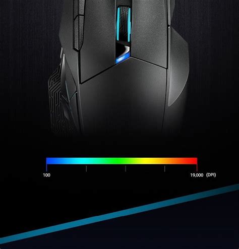 Игровая мышь беспроводная ASUS B/Spartan X Asus ROG Spartan X,black ...